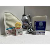 Toyota Corolla Dizel ( 10 - 18 ) 5W-30 Mobil Yağ - Yağ-Hava-Polen-Mazot Filtre Bakım Seti