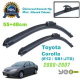 Toyota Corolla [E12] (2000-2007) Muz Silecek Takımı Yeo Aeroflex