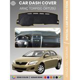 Toyota Corolla E140 (2007-2013) Torpido Örtüsü Ön Göğüs Koruma Araca Özel Çatlamayı Önler Kaymaz