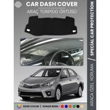 Toyota Corolla E170 (2013-2019) Torpido Örtüsü Ön Göğüs Koruma Araca Özel Çatlamayı Önler Kaymaz