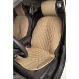 Toyota Corolla Elegance Serisi Bej Eski Lüx Ön 2'li Oto Koltuk Minderi Set