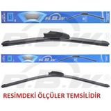 Toyota Corolla Hatchback [E10] 05.92-04.97 500 / 450 Mm. Rbw Muz Silecek Seti 2'Li Takım. U Kanca Uyumludur.