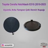 Toyota Corolla Hatchback E210 2019-2023 Uyumlu Arka Tampon Çeki Demiri Kapağı