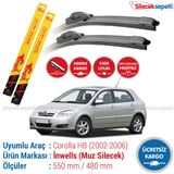 Toyota Corolla HB 2002-2006 Muz Silecek