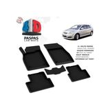 Toyota Corolla Hb Ferrous 4d Havuzlu Kauçuk Paspas 2003 - Siyah