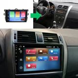 Toyota Corolla (Izgarasız Çerçeve) Android Multimedya Sistemi 4-64 Cadence (2007-2013)