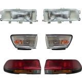 Toyota Corolla Liftback Far+ Stop+ Sinyal Set 1988-1992 - Sağ