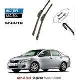Toyota Corolla Ön Cam Muz Silecek Takımı (2007-2013)