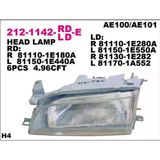 Toyota Corolla Ön Far El/Man Sol 2000-2002 (Oem No: 811501E410)