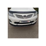 Toyota Corolla Ön Kaput Koruma Rüzgarlığı 3mm Akrilik (ABS) Parlak Siyah Deflektör 2008-2013