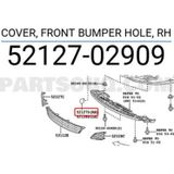 Toyota Corolla Ön Tampon Çeki Demir Kapağı Sağ 2008- (Oem No: 5212702909)