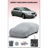 Toyota Corolla Runx ile Uyumlu Oto Branda, Araba Brandası, Su ve Güneş Geçirmez Araba Çadırı - Gri