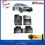 Toyota Corolla Sedan 3D Havuzlu Paspas Hybrid 2018-2019-2020-2021-2022-2023-2024-2025 - Siyah