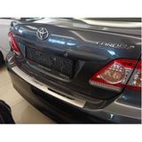 Toyota Corolla Sedan Uyumlu Arka Tampon Eşiği 2013 Üzeri Paslanmaz Krom