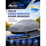 Toyota Corolla Sedan Uyumlu Yazlık Araba Brandası Oto Branda,araba Çadırı, Araba Örtüsü Gri