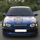 Toyota Corolla Terra 1999-2002 Uyumlu H Lip Esnek Ön Lip 2 Parça Karlık Ön Ek Tampon Altı Dill