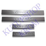 Toyota Corolla TK 2013 Üzeri Krom Kapı Eşiği