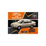 TOYOTA Corolla Uyumlu 1993-1998 EFSANE KASA CAM RÜZGARLIĞI 4'LÜ TA