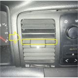 Toyota Corolla Uyumlu 2002-2006 Orta Havalandırma Orta Izgara Çıtası