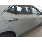 Toyota Corolla Uyumlu 2013-2018 Kapı Kolu Kaplama Nikelaj