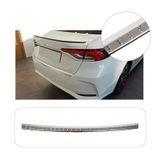 Toyota Corolla Uyumlu 2019 Ve Üzeri Krom Arka Tampon Üstü Koruma