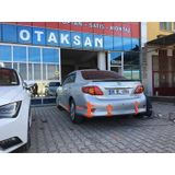 Toyota Corolla Uyumlu Arka Tampon Eki - (2008-2011)