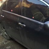 Toyota Corolla Uyumlu Krom Cam Çıtası 2007-2013 4Prç