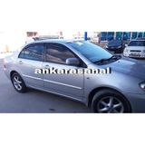 Toyota Corolla Uyumlu Mügen Cam Rüzgarlığı Sedan 2001-2006 Arası 4 Lü