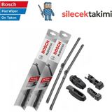 Toyota Cressida 1990 Silecek Takımı Ön Bosch Flat Wiper - Universal