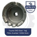Toyota D4d Dizel Yağ Filitre Anahtarı 14X64.5 M