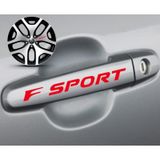 Toyota f kapı Kolu Sport Sticker Yapıştırma 8 Ad