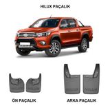 Toyota Hilux 2015-2021 Paçalık Tozluk 4 Parça Ön Arka Takım