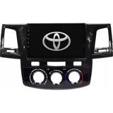 Toyota Hilux Araç Multimedya Android Ekran Carplay Double Teyp 2+32 9" 08-15 Analog P.black Blueway