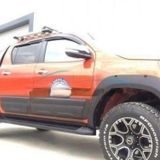 Toyota Hilux Uyumlu Çamurluk Kaplama Civatasız 2.5Cm Dodik Seti 2012 / 2019 Parça