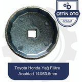 Toyota Honda Yağ Filitre Anahtarı 14X63.5 Mm