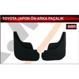 Toyota Japon Ön Arka Paçalık Çamurluk Tozluk