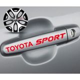 Toyota kapı Kolu Sport Sticker Yapıştırma 8 Ad