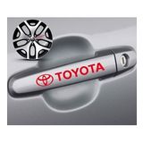 Toyota kapı Kolu Sport Sticker Yapıştırma 8 Adet