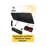 Toyota Proace Cıty 1.5d Dream 6mt Araca Uygun Oto Güneşlik- Numaratör Ve Kemer Tokası