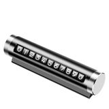 Toyota RAV4 Uyumlu Alüminyum Çevirmeli Araç İçi Park Telefon Numaratörü Parkmatik Siyah Renk ŞHN