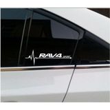 Toyota Rav4 Yan Cam Sticker Oto Kapı Çıkartma 20 x 7 cm