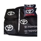 Toyota Siyah Penye Servis Kılıfı Kemer Konforu Oto Boyun Yastığı ve Ayna İpi