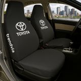 Toyota Uyumlu Ön Arka Koltuk Kılıfı Penye Servis Tipi Oto Koltuk Koruma Seti Siyah