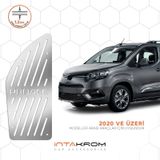 Toyota Uyumlu Proace City Krom Ayak Dinlendirme Pedalı 2020 Ve Üzeri