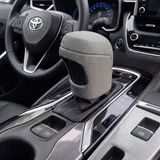 Toyota Uyumlu Silikonlu Otomatik Vites Topuzu Koruyucu Kılıfı Gri
