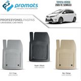 Toyota Verso 2009 Sonrası Paspas Profesyonel 4d Gri