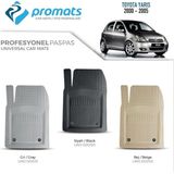 Toyota Yaris 2000-2005 Oto Paspas Profesyonel 4d Gri