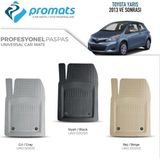 Toyota Yaris 2013 Sonrası Oto Paspas Profesyonel 4d Gri