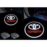 Toyotaaraçlar Için Pilli Yapıştırmalı Kapı Altı LED Logo-Projektör