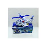 Toys Avm Mavi Işıklı Müzikli Hareketli Pilli POLİS Oyuncak Helikopter